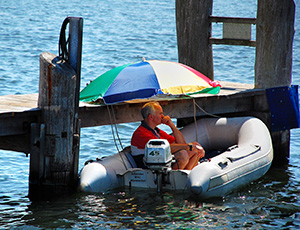 Schlauchboot - Wolfgang Rediske