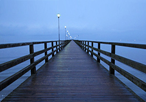 Steg auf Usedom - R. Keil